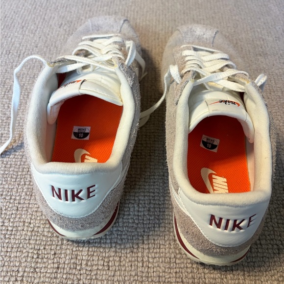 Nike Suede Gray and White Cortez Sneakers (Size 10) - Picture 3 of 10